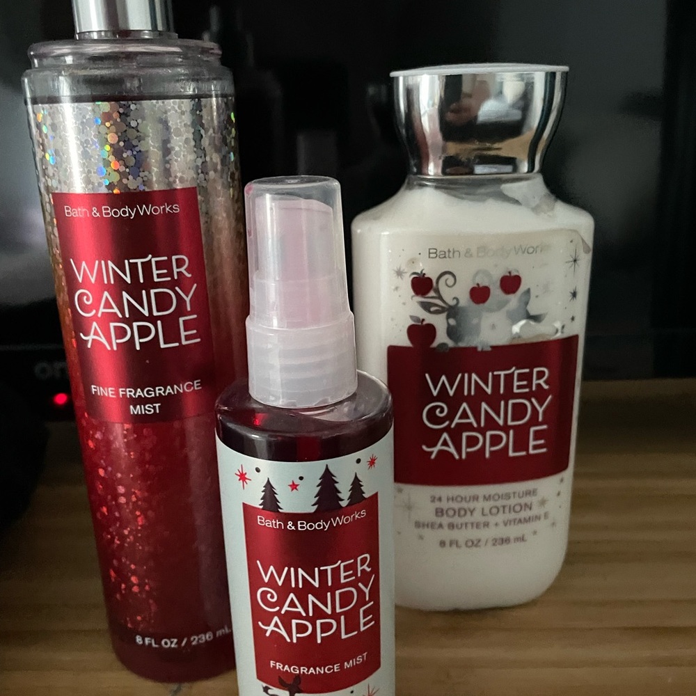 Bath & Body works winter candy apple